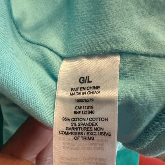 Garage Blue Halter Crop Top – Size Large - Picture 7 of 8